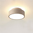 Moderne LED Plafondlamp 15cmØ Champagne | Artdelight Chicago 150