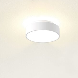 Artdelight Moderne LED Plafondlamp 25cmØ Wit | Artdelight Chicago 250