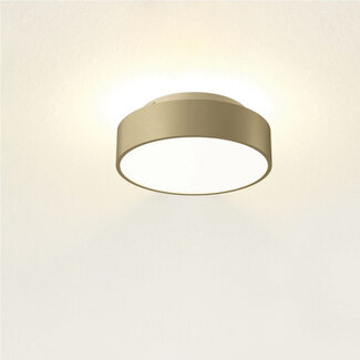 Artdelight Moderne LED Plafondlamp 25cmØ Warm Goud | Artdelight Chicago 250