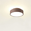 Moderne LED Plafondlamp 25cmØ Donker Brons | Artdelight Chicago 250