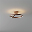Industriële LED Design Plafondlamp Donker Brons | Artdelight Oregon