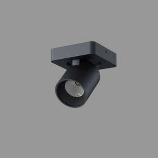 Artdelight Moderne 1-lichts LED Design Spot Zwart | Artdelight Laguna 1L