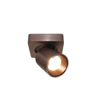 Artdelight Moderne 1-lichts LED Design Spot Donker Brons | Artdelight Laguna 1L