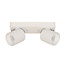 Moderne 2-lichts LED Design Spot Wit | Artdelight Laguna 2L
