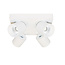 Moderne 4-lichts LED Design Spot Wit | Artdelight Laguna 4L