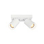 Moderne 2-lichts Badkamer Spot IP54 Wit | Artdelight Mega 2L
