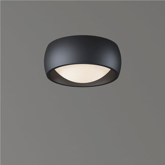Artdelight Moderne LED Design Plafondlamp Zwart | Artdelight Montana