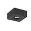 1-lichts Industriële LED Opbouwspot Zwart | Artdelight Brooklyn 1L
