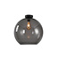 Ronde Glazen Plafondlamp 40cmØ met E27 Rookglas | Artdelight Marino