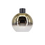 Glazen Design Plafondlamp 30cmØ met E27 Goud/Transparant | Artdelight Rosario
