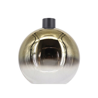 Artdelight Glazen Design Plafondlamp 40cmØ met E27 Goud/Transparant | Artdelight Rosario