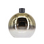 Glazen Design Plafondlamp 40cmØ met E27 Goud/Transparant | Artdelight Rosario