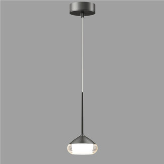 Artdelight Moderne LED Design Hanglamp Staal Grijs | Artdelight Phoenix