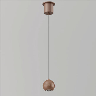Artdelight LED Design Hanglamp Warm Donker Brons | Artdelight Miami