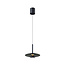 Moderne LED Design Hanglamp Zwart/Rookglas | Artdelight Madison