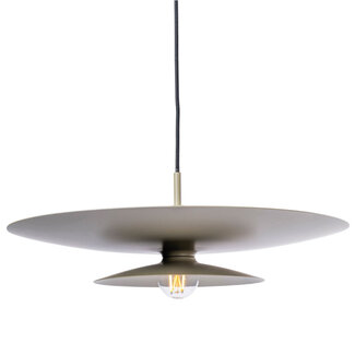 Artdelight Design Hanglamp met E27 fitting Kaki | Artdelight Linares