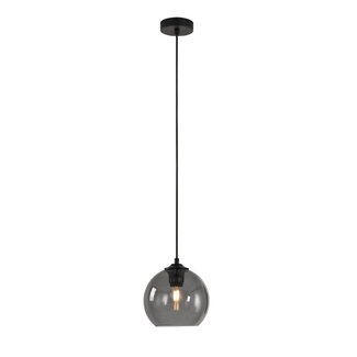 Artdelight Ronde Glazen Hanglamp 20cmØ met E27 Rookglas | Artdelight Marino