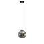 Ronde Glazen Hanglamp 20cmØ met E27 Chroom | Artdelight Marino