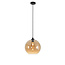 Ronde Glazen Hanglamp 30cmØ met E27 Amber | Artdelight Marino