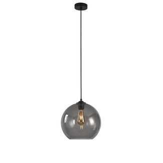 Artdelight Ronde Glazen Hanglamp 30cmØ met E27 Rookglas | Artdelight Marino