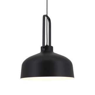 Artdelight Industriële Hanglamp met E27 fitting Zwart | Artdelight Mendoza
