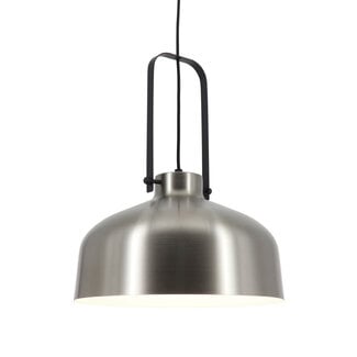 Artdelight Industriële Hanglamp met E27 fitting Mat Staal | Artdelight Mendoza