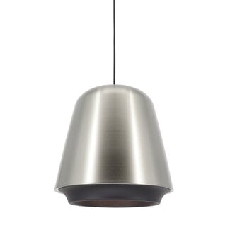 Artdelight Industriële Hanglamp met E27 fitting Mat Staal/Zwart | Artdelight Santiago