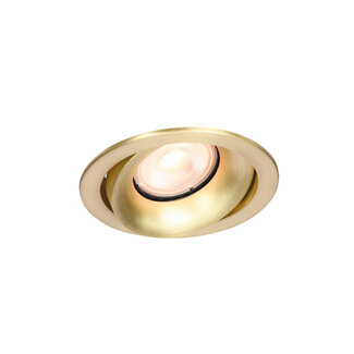Artdelight Ronde Kantelbare Inbouwspot met GU10 fitting Goud | Artdelight Alice