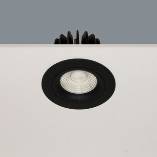 Artdelight Moderne LED Inbouwspot Zwart | Artdelight Venice 2108