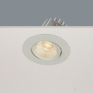 Artdelight Moderne Kantelbare LED Inbouwspot Wit | Artdelight Venice 2208