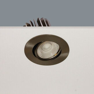 Artdelight Moderne Kantelbare LED Inbouwspot Mat Staal | Artdelight Venice 2208