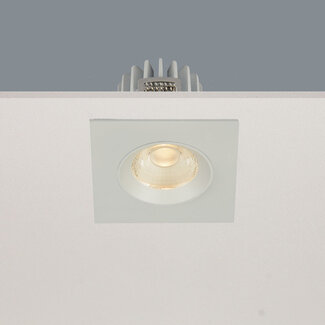 Artdelight Moderne Vierkante LED Inbouwspot Wit | Artdelight Venice 2508