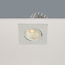 Vierkante Kantelbare LED Inbouwspot Wit | Artdelight Venice 2608