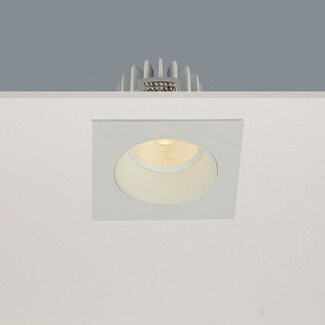 Artdelight Vierkante Verdiepte LED Inbouwspot Wit | Artdelight Venice 2708