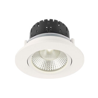 Artdelight Ronde Kantelbare LED Inbouwspot IP65 Wit | Artdelight Austin