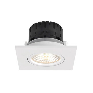 Artdelight Vierkante Kantelbare LED Inbouwspot IP65 Wit | Artdelight Austin