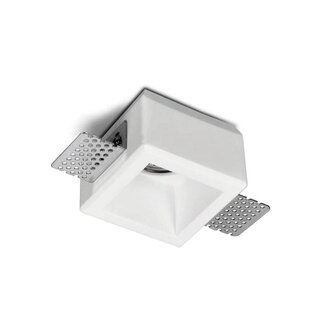 Artdelight Vierkante Trimless Inbouwspot met GU10 fitting Wit | Artdelight Touré