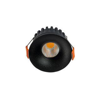 Artdelight Kleine Ronde LED Inbouwspot IP44 Zwart | Artdelight Ottawa