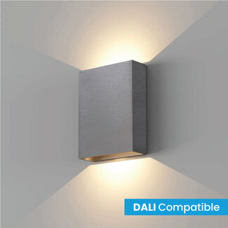 Artdelight Dali Industriële LED Wandlamp Staal Grijs | Artdelight Memphis