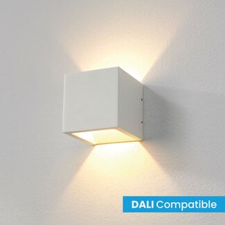 Artdelight Dali Kubus LED Wandlamp Wit | Artdelight Cube