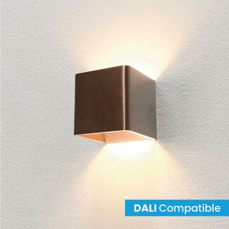 Artdelight Dali Design LED Wandlamp Donker Brons | Artdelight Fulda