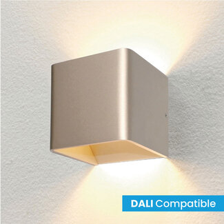 Artdelight Dali Design LED Wandlamp Champagne | Artdelight Fulda