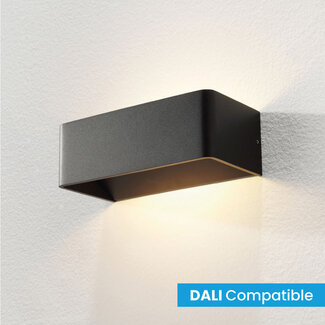 Artdelight Dali Design LED Wandlamp Zwart | Artdelight Mainz