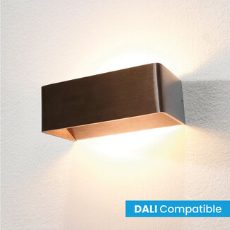 Artdelight Dali Design LED Wandlamp Donker Brons | Artdelight Mainz