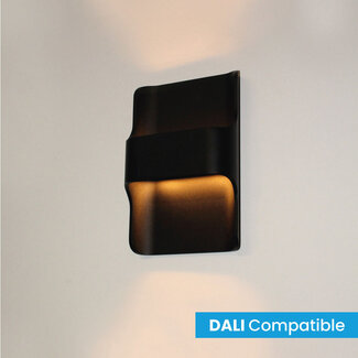 Artdelight Dali Industriële LED Design Wandlamp Zwart | Artdelight Dallas