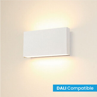 Artdelight Dali Industriële LED Wandlamp Wit | Artdelight Box 2L