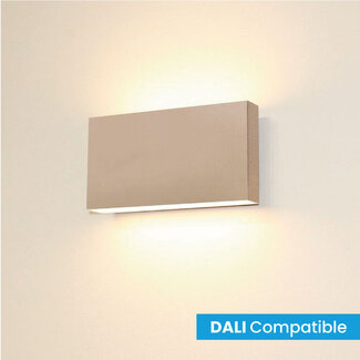 Artdelight Dali Industriële LED Wandlamp Champagne | Artdelight Box 2L