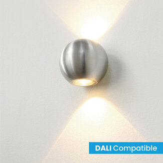 Artdelight Dali Ronde LED Design Wandlamp Aluminium | Artdelight Denver
