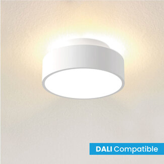 Artdelight Dali Moderne LED Plafondlamp 15cmØ Wit | Artdelight Chicago 150