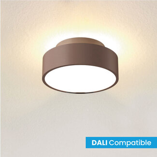 Artdelight Dali Moderne LED Plafondlamp 15cmØ Donker Brons | Artdelight Chicago 150